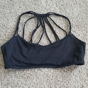 EUC Lululemon Black Sports Bra size 8